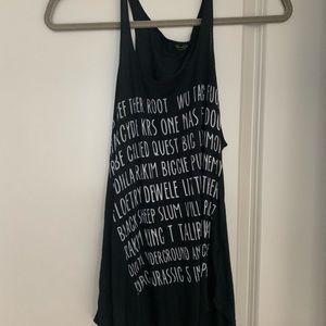 Brandy Melville Music Icons Tank